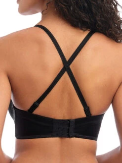 FREYA Deco Strapless Moulded Bra - Black -Outlet Soft Curve Bra Store braforme deco aa4234 uw moulded plunge bra blk black b