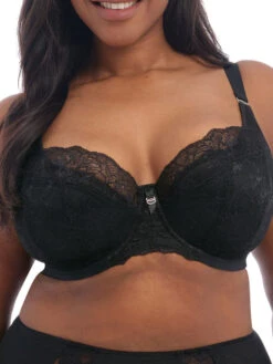 ELOMI Brianna Half Cup Bra - Black