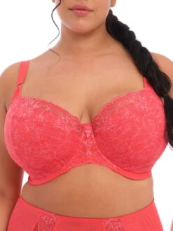 ELOMI Brianna Half Cup Bra - Cayenne