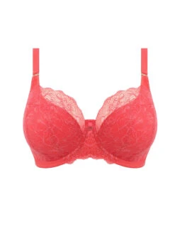 ELOMI Brianna Half Cup Bra - Cayenne -Outlet Soft Curve Bra Store braforme elomi brianna el8081 half cup bra cyn cayenne p