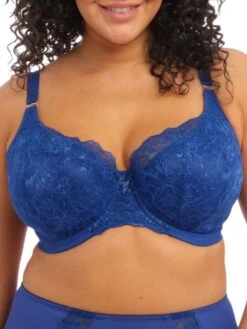 ELOMI Brianna Half Cup Bra - Lapis