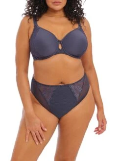 ELOMI Charley Moulded Spacer Bra - Storm -Outlet Soft Curve Bra Store braforme elomi charley bra el4383stm storm full