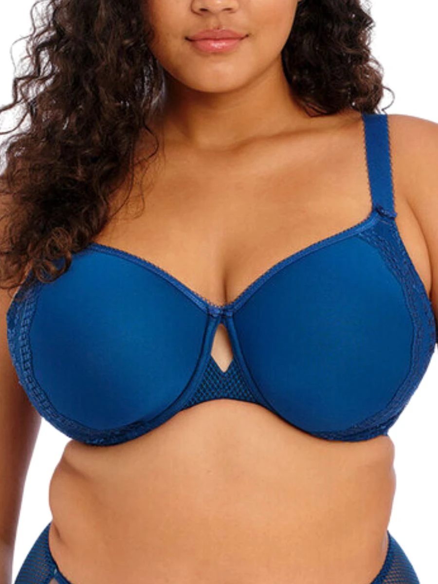 ELOMI Charley Moulded Spacer Bra - Petrol 1 ELOMI Charley Moulded Spacer Bra - Petrol