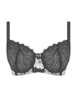FANTASIE Olivia Balcony Bra - Black 7 FANTASIE Olivia Balcony Bra - Black -Outlet Soft Curve Bra Store braforme fantasie fl3181 blk c