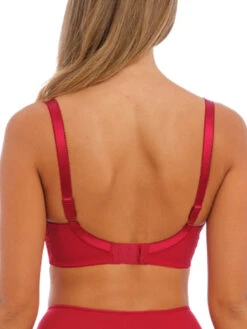 FANTASIE Ana Half Cup Bra - Red -Outlet Soft Curve Bra Store braforme fantasie fl6703 red b