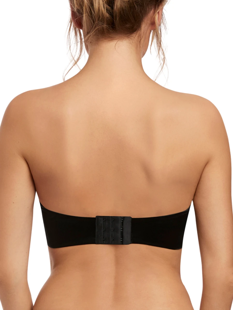 FANTASIE Aura Moulded Strapless Bra - Black 4 FANTASIE Aura Moulded Strapless Bra - Black - Image 4