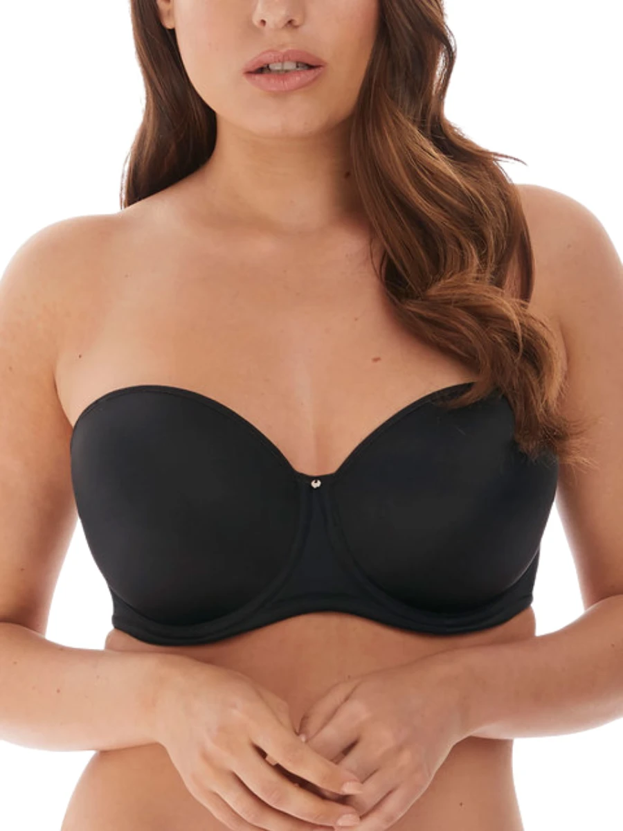 FANTASIE Aura Moulded Strapless Bra - Black 1 FANTASIE Aura Moulded Strapless Bra - Black