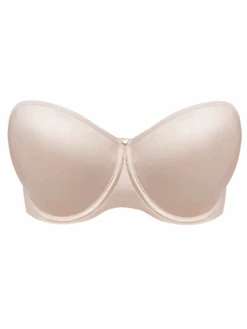 FANTASIE Aura Moulded Strapless Bra - Natural Beige -Outlet Soft Curve Bra Store braforme fantasie lingerie fl2320 nae c