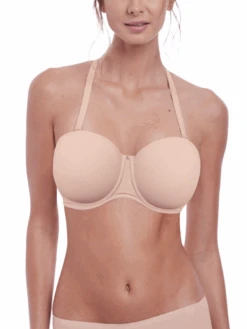 FANTASIE Aura Moulded Strapless Bra - Natural Beige -Outlet Soft Curve Bra Store braforme fantasie lingerie fl2320 nae f2