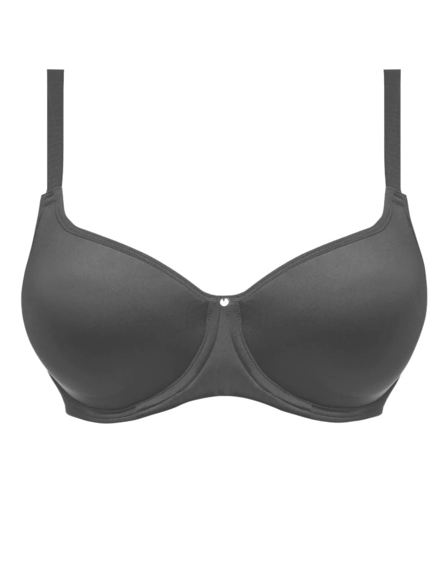 FANTASIE Aura Moulded T-Shirt Bra - Black 4 FANTASIE Aura Moulded T-Shirt Bra - Black - Image 4