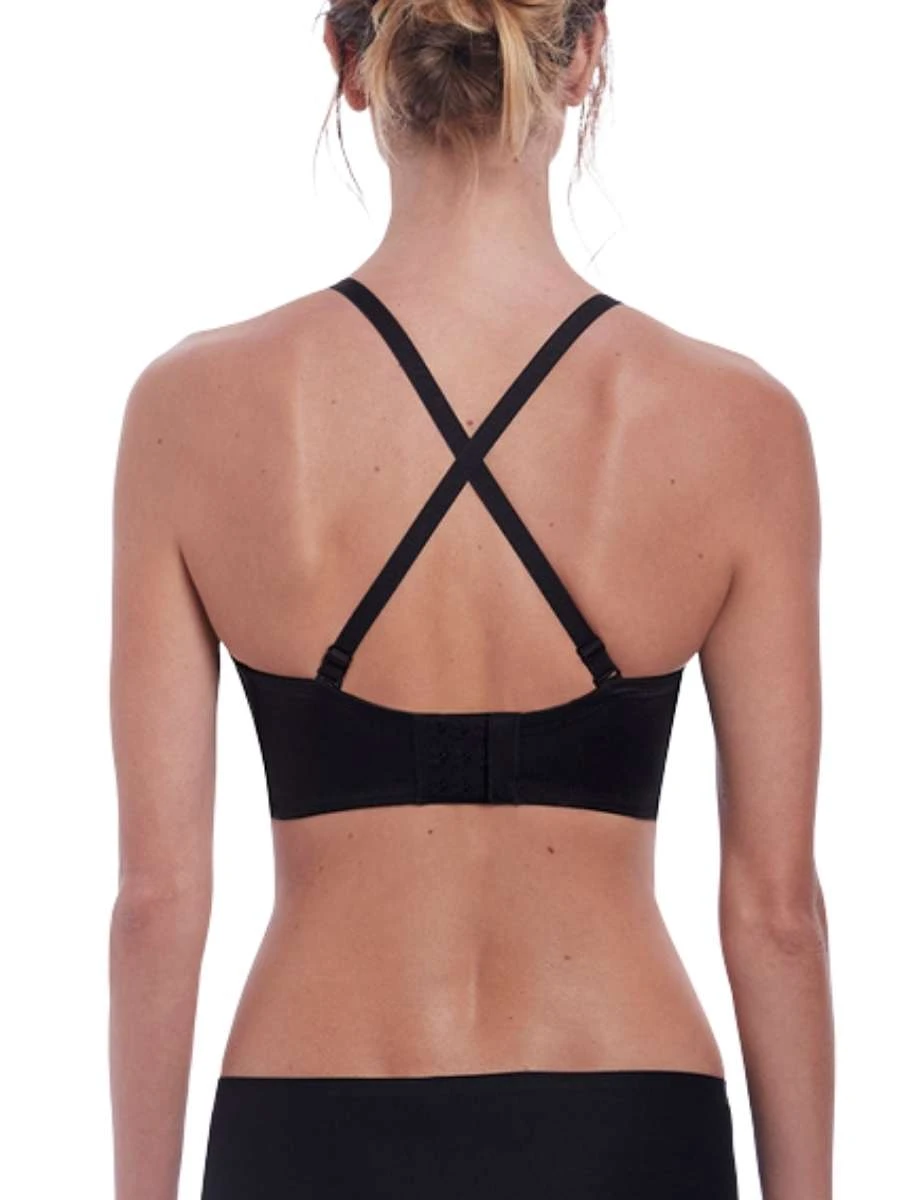 FANTASIE Aura Strapless Bra - Black 4 FANTASIE Aura Strapless Bra - Black - Image 4