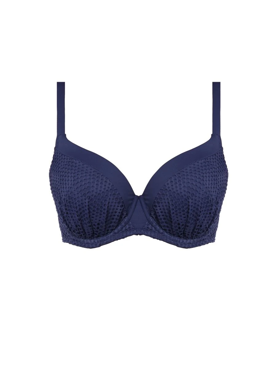 FANTASIE Marseille Moulded Gathered Bikini Top - Twilight 4 FANTASIE Marseille Moulded Gathered Bikini Top - Twilight - Image 4
