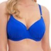 FANTASIE Ottawa Gathered Moulded Bikini Top - Pacific Blue