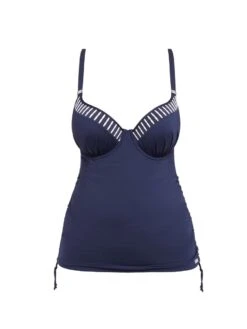 FANTASIE San Remo Moulded Tankini Top - Ink -Outlet Soft Curve Bra Store braforme fantasie san remo bikini top fs6501ink ink p