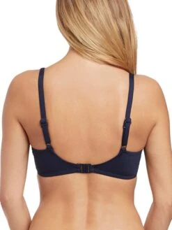 FANTASIE San Remo Moulded Gathered Bikini Top - Ink 5 FANTASIE San Remo Moulded Gathered Bikini Top - Ink -Outlet Soft Curve Bra Store braforme fantasie swimwear san remo fs6500ink ink b