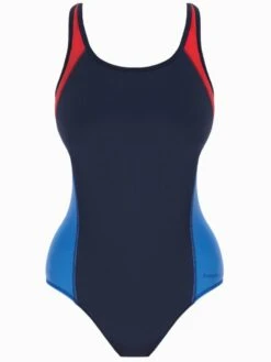 FREYA Active Freestyle Moulded Swimsuit - Astral Navy -Outlet Soft Curve Bra Store braforme freya freestyle aw3969 asy c