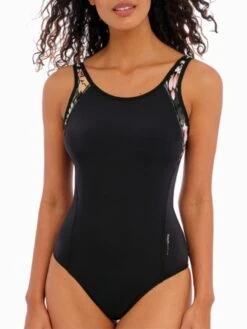 FREYA Active Freestyle Moulded Swimsuit - Jungle Black