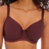 FREYA Idol Moulded Balcony Bra - Dark Cherry