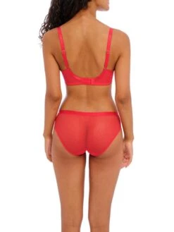 FREYA Snapshot Demi Plunge Moulded Bra - Chilli Red -Outlet Soft Curve Bra Store braforme freya lingerie demiplunge aa400933 crd b