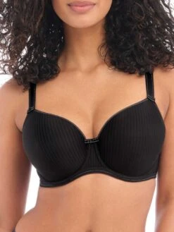 FREYA Idol Moulded Balcony Bra - Black