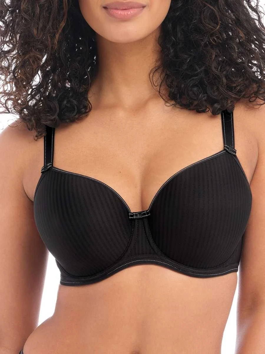 FREYA Idol Moulded Balcony Bra - Black 1 FREYA Idol Moulded Balcony Bra - Black