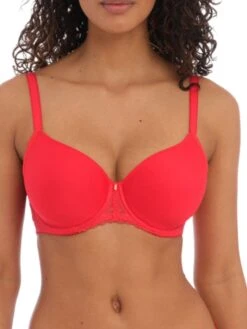 FREYA Signature Moulded Spacer Bra - Chilli Red