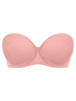 FREYA Tailored Moulded Strapless Bra - Ash Rose -Outlet Soft Curve Bra Store braforme freya lingerie strapless aa401109 ase cut