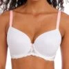 FREYA Offbeat Moulded Demi T-Shirt Bra - White