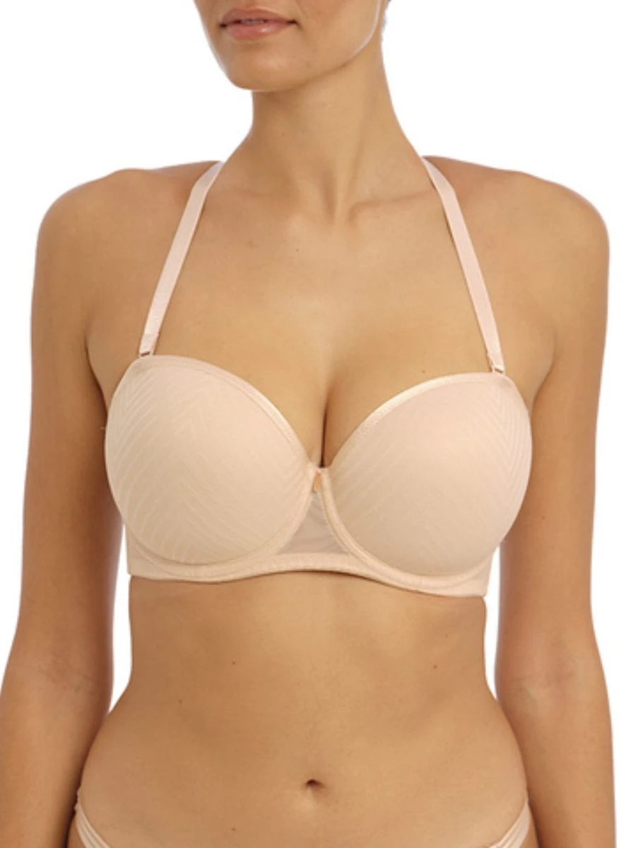 FREYA Tailored Moulded Strapless Bra - Natural Beige 4 FREYA Tailored Moulded Strapless Bra - Natural Beige - Image 4