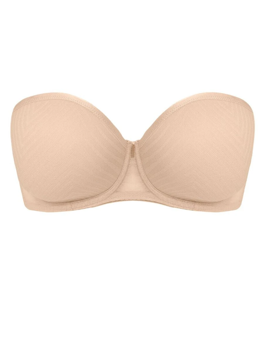 FREYA Tailored Moulded Strapless Bra - Natural Beige 8 FREYA Tailored Moulded Strapless Bra - Natural Beige - Image 8