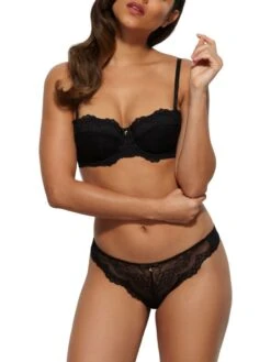 Gossard Superboost Lace Multiway Bra - Black -Outlet Soft Curve Bra Store braforme gossard 7707 blk fl