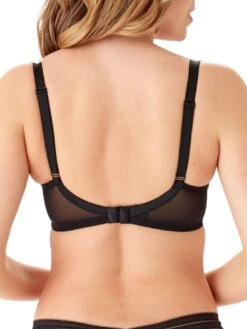 Gossard Contradiction Non Padded Balcony Bra - Black/Silver -Outlet Soft Curve Bra Store braforme gossard contradiction 20005 bsi b
