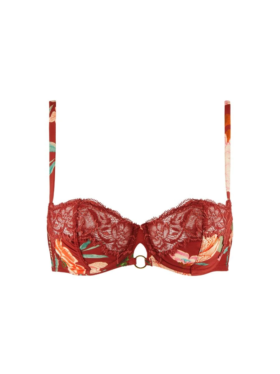 Aubade Sweet Folk Half Cup Bra - Sienna 4 Aubade Sweet Folk Half Cup Bra - Sienna - Image 4