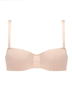 Accent Bandeau Bra - Golden Beige 7 Accent Bandeau Bra - Golden Beige -Outlet Soft Curve Bra Store braforme lingerie chantal thomass t02d20 01n accent bra t shirt underwired bandeau foam padding p