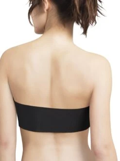 Chantelle SoftStretch Padded Bandeau - Black -Outlet Soft Curve Bra Store braforme lingerie chantelle softstretch c16a30 011 b