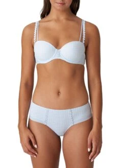 MARIE JO Avero Padded Balcony Bra - Tiny Vichy -Outlet Soft Curve Bra Store braforme lingerie marie jo avero tiv tiny vichy 0100419 full