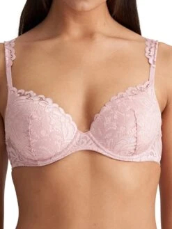 MARIE JO Elis Padded Heartshape Bra - Vintage Pink