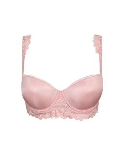 MARIE JO Elis Padded Balcony Bra - Vintage Pink -Outlet Soft Curve Bra Store braforme lingerie marie jo elis 0102509 vip vintage pink p
