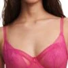 Passionata Maddie Half-Cup Bra - Fuschia Purple