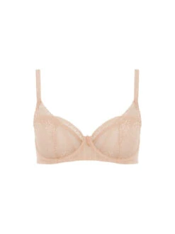 Passionata Maddie Half-Cup Bra - Dusky Pink 7 Passionata Maddie Half-Cup Bra - Dusky Pink -Outlet Soft Curve Bra Store braforme lingerie passionata by chantelle maddie bra p47h10 0rg p