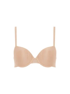 Passionata Maddie Half Cup Memory Bra - Dusky Pink -Outlet Soft Curve Bra Store braforme lingerie passionata by chantelle maddie bra p47h90 0rg p