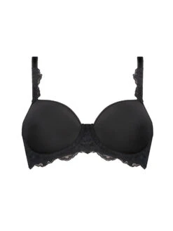 Triumph Amourette Charm WP Spacer Bra - Black -Outlet Soft Curve Bra Store braforme lingerie triumph 10179990 0004 p