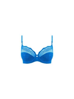 Wacoal Ravissant Balcony Bra - Indigo Bunting 9 Wacoal Ravissant Balcony Bra - Indigo Bunting -Outlet Soft Curve Bra Store braforme lingerie wacoal ravissant bras we600506 indigo bunting p