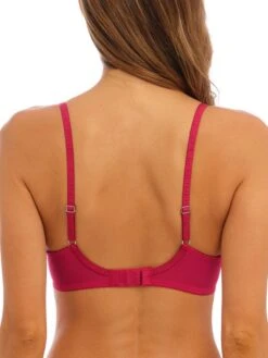 Wacoal Ravissant Balcony Bra - Scarlet -Outlet Soft Curve Bra Store braforme lingerie wacoal ravissant bras we600506 scarlet b