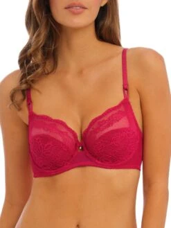 Wacoal Ravissant Balcony Bra - Scarlet
