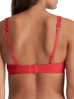 MARIE JO Avero Padded Strapless Bra - Scarlet -Outlet Soft Curve Bra Store braforme marie jo avero 0200413 sca padded strapless bra b