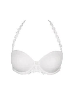 MARIE JO Avero Padded Strapless Bra - White -Outlet Soft Curve Bra Store braforme marie jo avero 0200413 wit padded strapless bra p