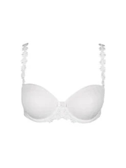 MARIE JO Avero Padded Strapless Bra - White -Outlet Soft Curve Bra Store braforme marie jo avero 0200413 wit padded strapless bra p1