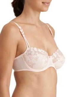 MARIE JO Leda Half Padded Balcony Bra - Glossy Pink 9 MARIE JO Leda Half Padded Balcony Bra - Glossy Pink -Outlet Soft Curve Bra Store braforme marie jo leda bra 0102525 glp s