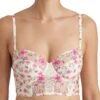 MARIE JO Chen Balcony Bra With Horizontal Seam - Pearled Ivory